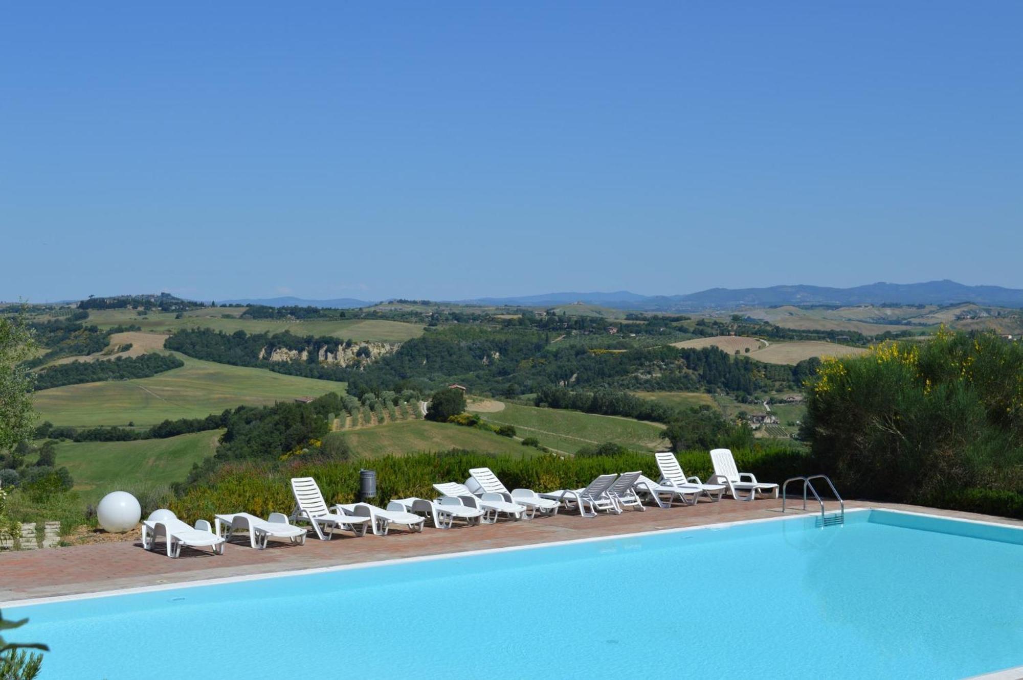 Villa House With Private Garden In The Crete Senesi à Asciano Extérieur photo