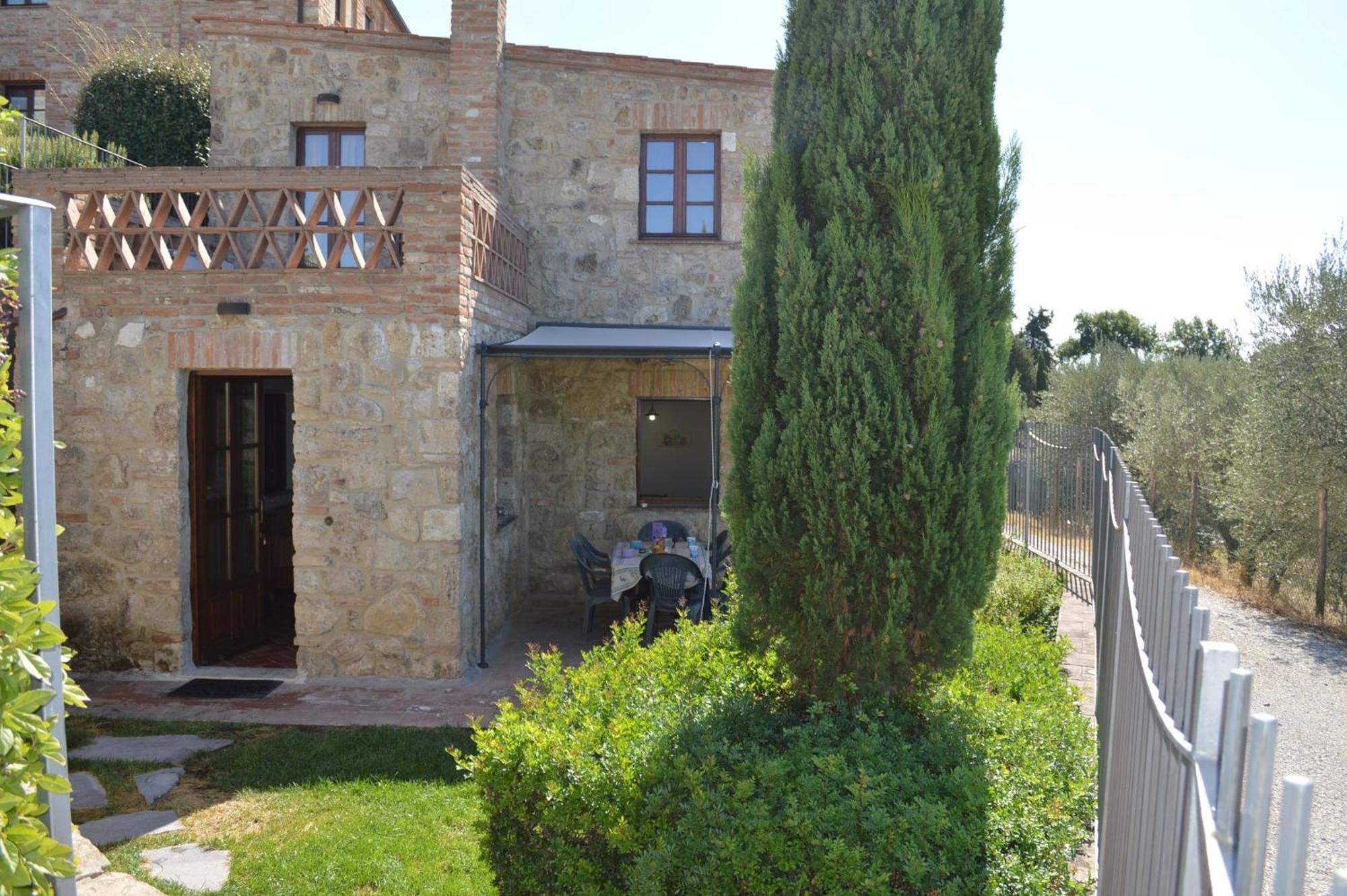 Villa House With Private Garden In The Crete Senesi à Asciano Extérieur photo