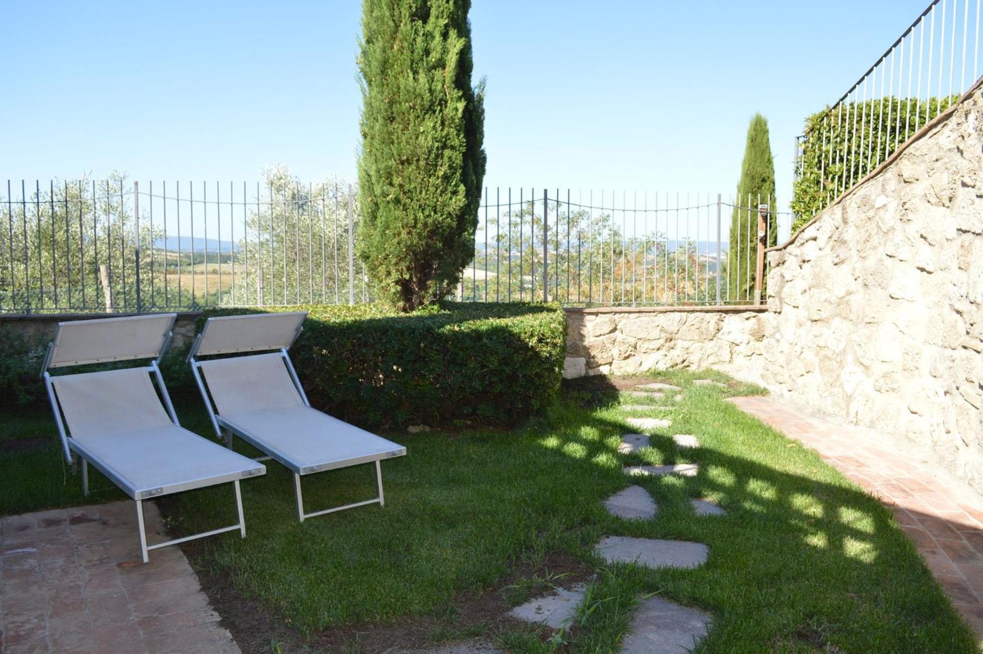 Villa House With Private Garden In The Crete Senesi à Asciano Extérieur photo